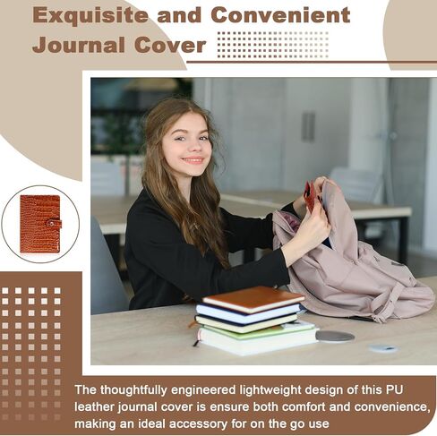 Faux Leather Journal Cover for 3.5" x 5.5" Pocket Size Notebook with Pen Holder 2 Pcs 160 Pages Hardcover Pocket Notebook Pink Vintage PVC Leather Notebook Cover Pocket Travelers Cover for Travel (Pink) in Saudi Arabia
