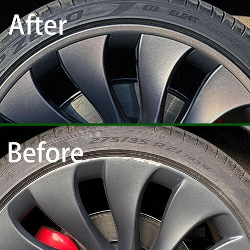 لنموذج Tesla Y 20 بوصة Helix Wheel Rim Protector Hubcaps Helix Wheels Rim Cover Rings Matte Black 4PCS Model Y Accessories in Kuwait