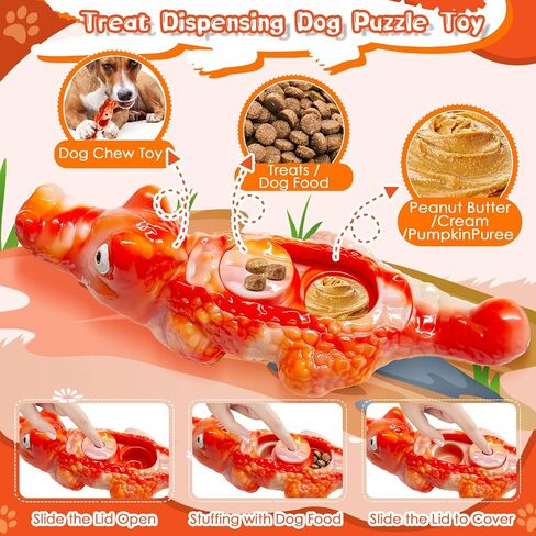 Dog Chew Toys for Aggressive Chewers,Indestructible Toy for Large Dogs,Tough Dog Toys to Keep Them Busy & Reduce Boredom for Medium, Large Dogs in Kuwait