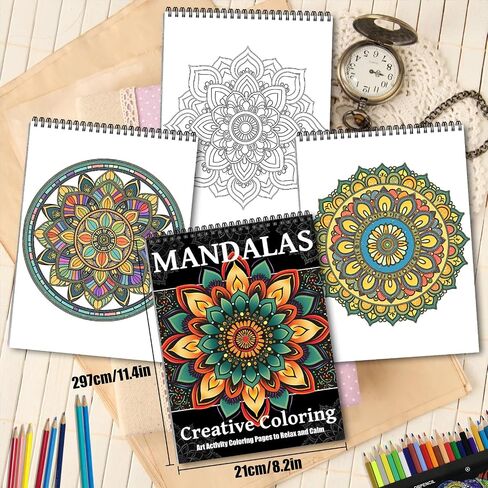 Connect The Dots Coloring Book for Adults Relaxation, 30 Patterns Dot-to-Dot Coloring Book for Adults Relaxation, Coloring Activity Book, Stress-Relief Activity Book Mindfulness Gifts to Relax in Saudi Arabia