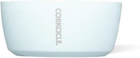 وعاء الكلب Corkcicle - طعام من الفولاذ المقاوم للصدأ أو وعاء ماء للحيوانات الأليفة - غير قابلة للانزلاق - غسالة الصحون آمنة - لوازم الجرو الأساسية - لوازم التغذية المضادة للمضغ - 32 أوقية - أبيض لامع in Saudi Arabia
