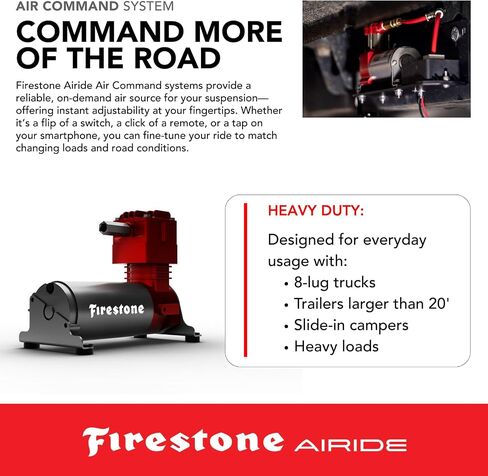 Firestone Airide 2922 Air Command Single Standard Compressor App & Remote in Saudi Arabia