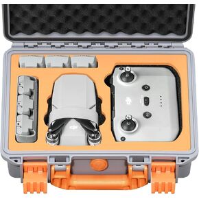 حافظة صلبة YETEETH Mini 2/Mini 2 SE، حقيبة حمل مقاومة للماء للضغط لملحقات DJI Mini 2/Mini 2 SE (غير متضمنة حزام الرقبة) in Kuwait