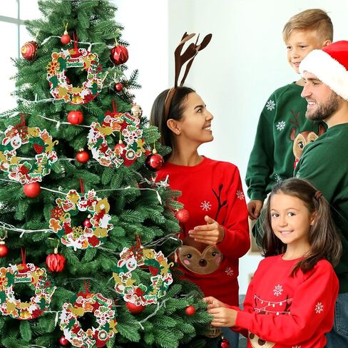 Openfly 12 مجموعات هالوين إكليل من طقم الحرف الزهر للبنين ، زخارف الزخارف الهالوين. in Kuwait