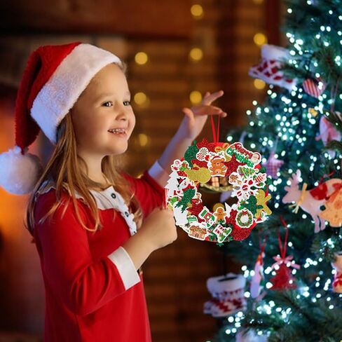 Openfly 12 مجموعات هالوين إكليل من طقم الحرف الزهر للبنين ، زخارف الزخارف الهالوين. in Kuwait