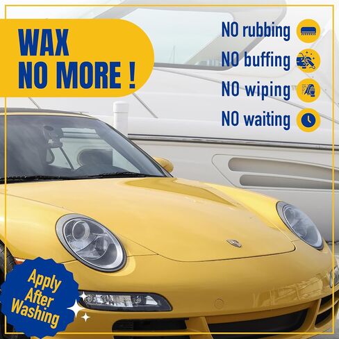 Professional Ceramic Sealer – Ultimate Protection & Just Waxed Deep Shine – Spray-On Hydrophobic Ceramic Coating for Cars, Boats & RVs – 32 oz Hose-End Sprayer in Saudi Arabia
