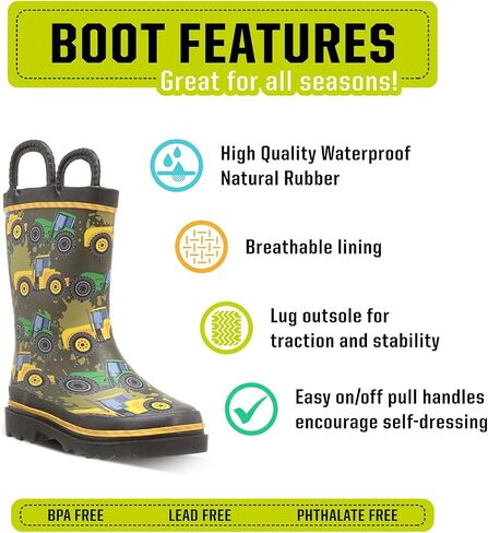 Western Chief Girls 24108660p Rain Boot, Shooting Stars, 8 Toddler in Saudi Arabia