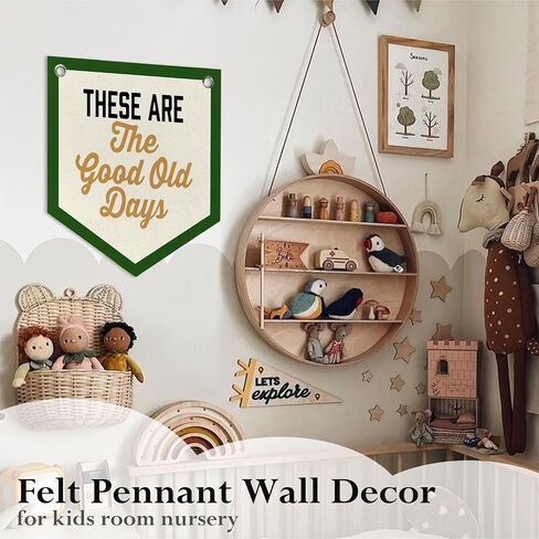 This Must Be The Place Vintage Kids Toddler Room Playroom Decor Felt Pennant Banner, Retro Nursery Wall Art for Kid Boys Bedroom Play Room Decor Hanging, 8x14 Inch in Saudi Arabia