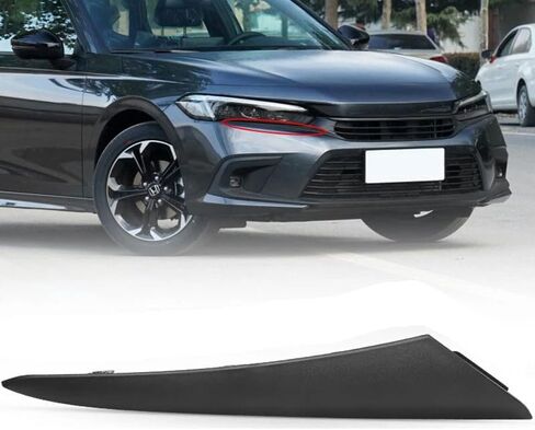 Front Left Headlight Eyelid Molding Trim Strip for Honda Civic 2022-2023#71207-T31-H01 in Saudi Arabia
