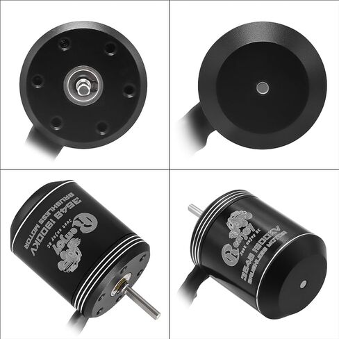 3548 1400kV محرك Outrunner بدون فرش مع AM32 80A وحدة تحكم سرعة ESC ESC بدون فرش من 1/10 ترقية الزاحف عن بُعد in Kuwait