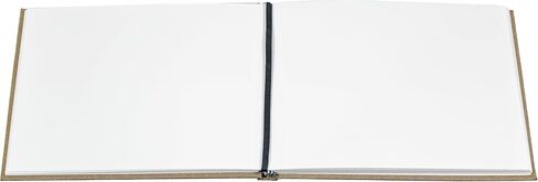 Creo Crafts A5 Square Hardcover Sketchbook – 40 Sheets / 80 Pages, 200 GSM Acid-Free Cartridge Paper – Ideal for Watercolor, Acrylic, Markers, Ink, Oil Pastels & Pencils – Khadi Cover in Kuwait