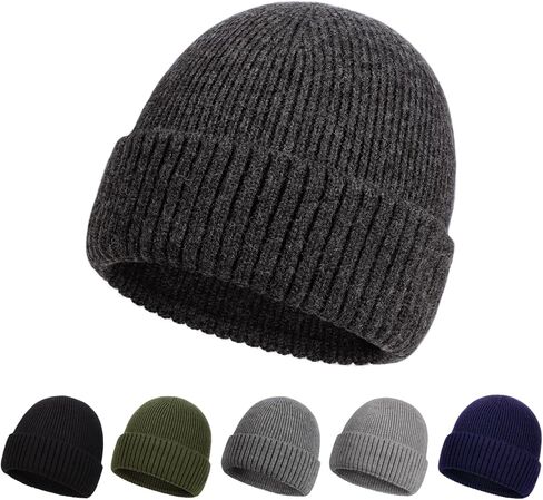 XL XXL Mens Beanie ، قبعة قبعة من الصوف للرجال ، قبعات بيني للرجال ، وينتاب شتاء قبعة سكيلي قبعة التزلج على التزلج قبعات مسكر in Kuwait