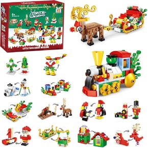 12 Packs Halloween Party Favors for Kids - 12 in 1 Halloween Building Blocks Sets, Mini Cute Bricks for Classroom Prizes Goodie Bag Fillers Birthday Gifts for Kids Boys Girls 6+ in Kuwait