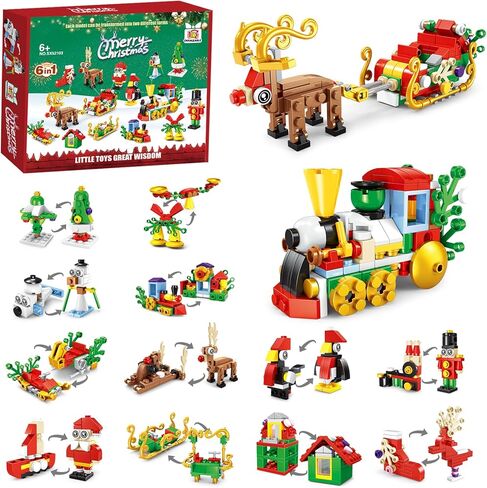 12 Packs Halloween Party Favors for Kids - 12 in 1 Halloween Building Blocks Sets, Mini Cute Bricks for Classroom Prizes Goodie Bag Fillers Birthday Gifts for Kids Boys Girls 6+ in Kuwait