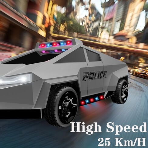 سيارة التحكم عن بُعد ، لعبة RC Cars ، سرعة عالية 20 كم/ساعة على الطرق الوعرة مع 2 المصابيح الأمامية وبطارية قابلة للشحن ، هدية ألعاب الديناصورات للأولاد البالغين 4 سنوات in Kuwait