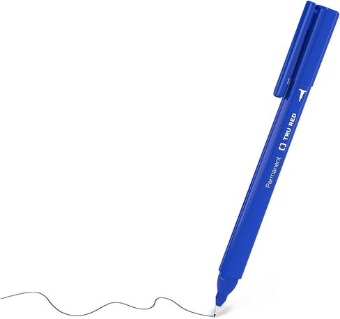 Staples Tru Red Pen علامات دائمة للغاية in Saudi Arabia