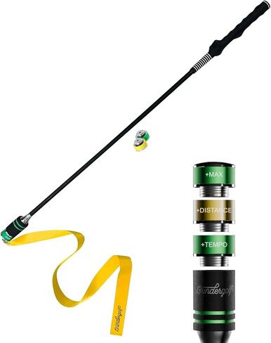 13UnderGolf TA25R Golf Swing Trainer Aid for Indoor Practice Speed and Impact Training, Improved Rhythm, Grip, Flexibility, Balance, Tempo and Strength in Saudi Arabia