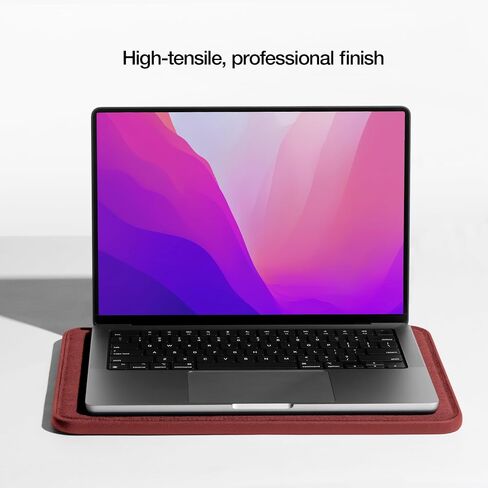 incase icon sleeve with Woolenex - Macbook Air 13 Inch M1 ، 2020 ، 2019 ، 2018 & Macbook Pro 13 Inch 2019 ، 2018 ، 2017 ، 2016 Case - Macbook Case ، Simpled Cover ، Hard Cover ، Dat Entement - Boutique Blue in Saudi Arabia