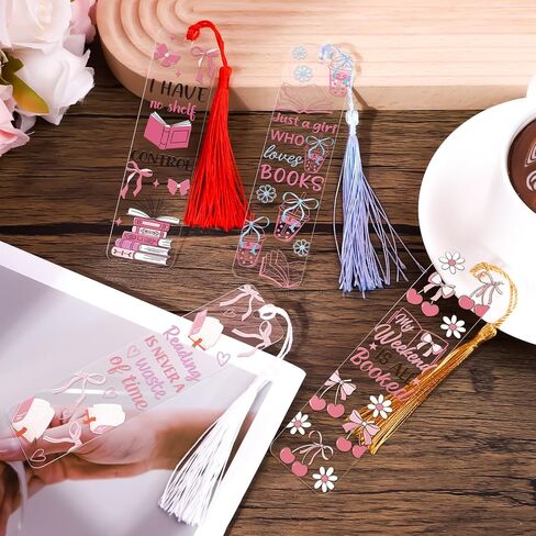UV DTF Bookmark Wraps - 24 Sheets Halloween UVDTF Decals for Acrylic Bookmark Blanks, Cute Ghost Skull Bat Double-Sided Printing Rub on Transfer Stickers for Book Lover DIY Crafts Gift in Saudi Arabia