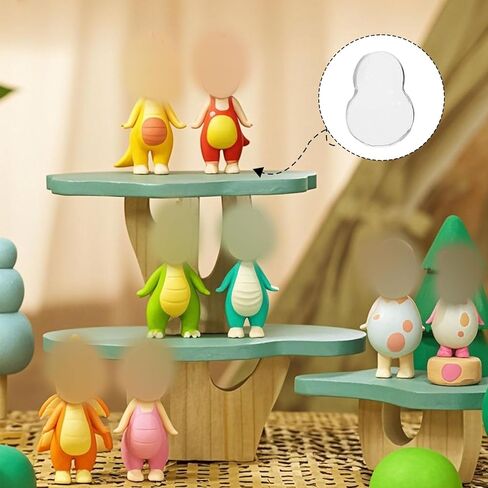 Adhesive Tape for Sonny Angel Hippers, 240Pcs Waterproof Double Sided Stickers for Sonny Baby, Nano Tape for Mini Figures Phone Accessories, Sticky Putty for Angel Doll Mini Figures Accessories in Kuwait