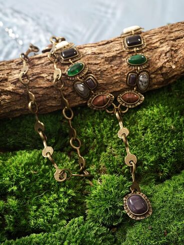 تم إنشاء Minachi Bohemian في الفيروز ذبابة Y-Necklace ، والخرز متعدد الحجم ، ومتسابق قلادة ، ومجوهرات أنيقة لذيذ للنساء in Saudi Arabia