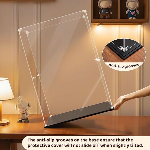 غطاء وقائي شفاف مقاوم للغبار مع خلفيات مطلية لدمى Zimomo ، وجدت أنك وتماثيل مختلفة متوسطة إلى كبيرة الحجم-علبة العرض ودرع العرض in Kuwait