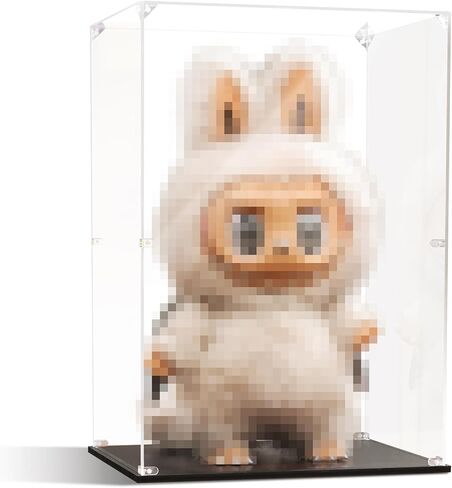 غطاء وقائي شفاف مقاوم للغبار مع خلفيات مطلية لدمى Zimomo ، وجدت أنك وتماثيل مختلفة متوسطة إلى كبيرة الحجم-علبة العرض ودرع العرض in Kuwait