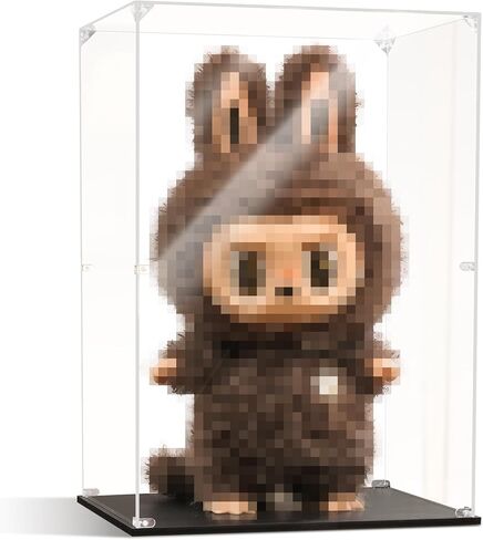 غطاء وقائي شفاف مقاوم للغبار مع خلفيات مطلية لدمى Zimomo ، وجدت أنك وتماثيل مختلفة متوسطة إلى كبيرة الحجم-علبة العرض ودرع العرض in Kuwait