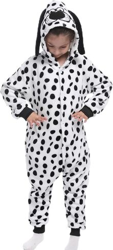 Unisex Kids Animal Onesie Pajamas Children Flannel Halloween Cosplay Costume Homewear Sleepwear for Boys Girls Gift in Saudi Arabia