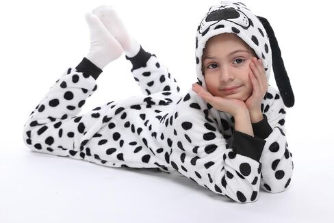 Unisex Kids Animal Onesie Pajamas Children Flannel Halloween Cosplay Costume Homewear Sleepwear for Boys Girls Gift in Saudi Arabia