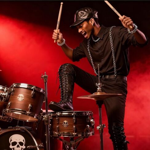 Drum Sticks, American Hickory Drumstick, Drumsticks for Drums, Baquetas para Bateria, Drum Accessories for Drums,5B Drumsticks (5B-2pack) in Kuwait