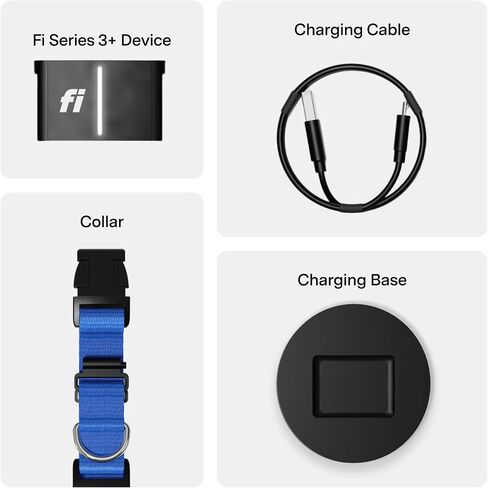 Fi Series 3+ Smart Dog Tracker Collar – 6 Month Membership Included in Kuwait
