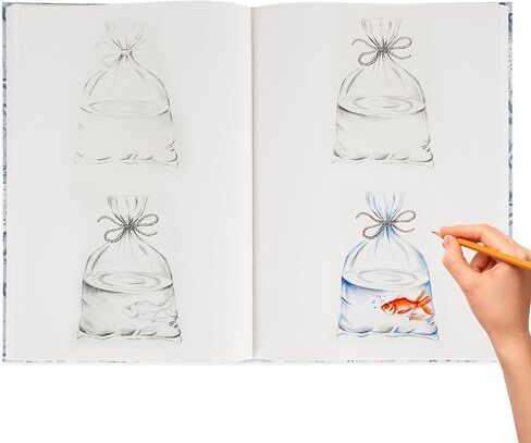 Xieed 【2+1 3 Pack 8 "x 11" كتاب رسم ، كتاب رسم ملزمة حلزوني*2 & غلاف رسم رسم*1،120 ورقة*3 ورق الرسم ، كتاب رسم فني مجاني للحمض للبالغين والمبتدئين الفنانين in Kuwait