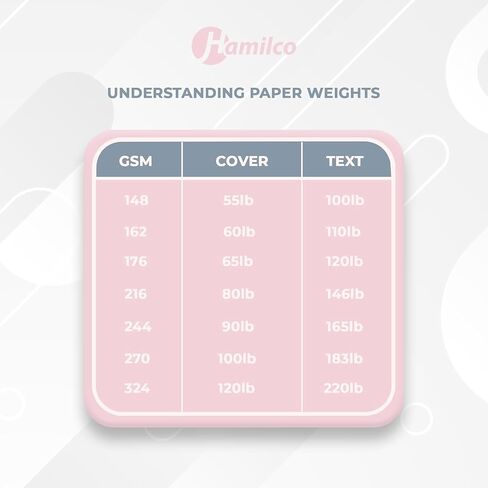 Hamilco White Cardstock سميكة 11x17 ورق - وزن ثقيل 110 رطل بطاقة تغطية 25 حزمة (مشرق) in Saudi Arabia