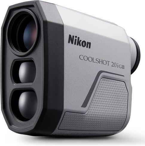 Nikon Coolshot 20 GIII GOLF Rangefinder | RangeFinder LaseFinder مقاومة للطائر مع قفل على الزلزال وضمان 5 سنوات | نموذج نيكون الولايات المتحدة الرسمي in Saudi Arabia