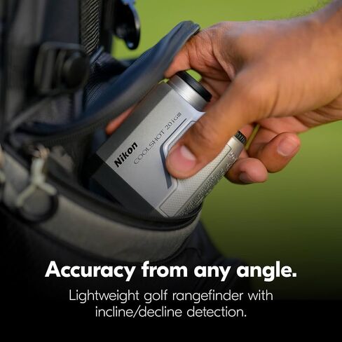Nikon Coolshot 20 GIII GOLF Rangefinder | RangeFinder LaseFinder مقاومة للطائر مع قفل على الزلزال وضمان 5 سنوات | نموذج نيكون الولايات المتحدة الرسمي in Saudi Arabia