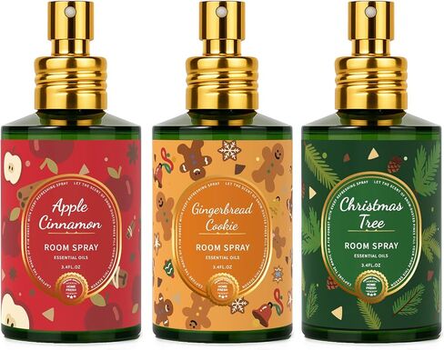رذاذ غرفة التنوب والغابات 2 عبوة ، 3.4 أوقية/100 مل لكل منهما-معطر الهواء طويل الأمد ومرصعة الرائحة للمنزل ، والكتان ، والحمام ، وغرفة النوم والمكتب ، ورذاذ الغرفة المركزة in Kuwait