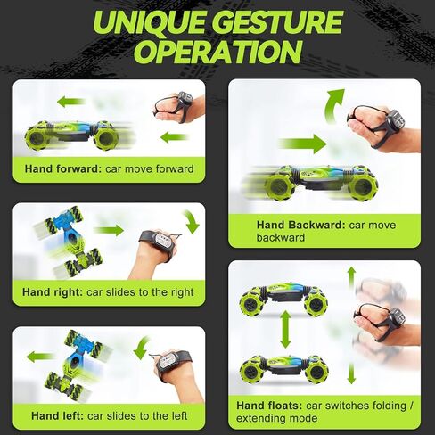 Dysaim Gesture RC Car Hand Controlled Stunt Car for 6-12 yr Boys Girls in Kuwait