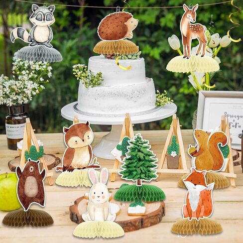 7 أجهزة كمبيوتر سعيد عيد ميلاد سعيد قرص العسل المركزية زخارف حفلة - 2 حزمة عيد ميلاد سعيد لافتة لافتة العسل المركزية للجداول in Kuwait