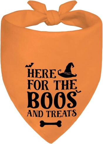 Mommy's Little Boo Orange Dog Bandana ، Halloween Christmas Christmas Pet Assity Photo Photo Photo Photo Prop for الاحتفالات ، هدايا Sacrf Pet Sacrfan in Kuwait