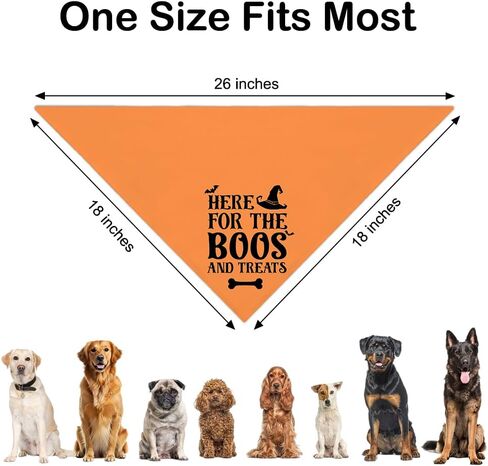 Mommy's Little Boo Orange Dog Bandana ، Halloween Christmas Christmas Pet Assity Photo Photo Photo Photo Prop for الاحتفالات ، هدايا Sacrf Pet Sacrfan in Kuwait