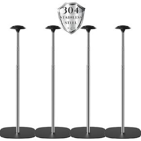 APXL Cover Cover Support Support Support Supports ، ALDEN ALDABLE 304 POLES POBES مع قاعدة سبيكة من الحديد الكامل لللمس الثابتة لجون القوارب القارب القمرية القمرية القمامة بيميني. in Kuwait
