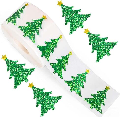500pcs Halloween Ghost Stickers Roll - Laser Cute Boo Ghost Stickers الذات in Kuwait