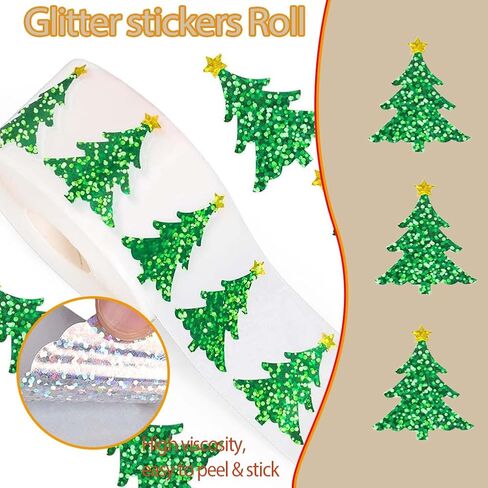 500pcs Halloween Ghost Stickers Roll - Laser Cute Boo Ghost Stickers الذات in Kuwait
