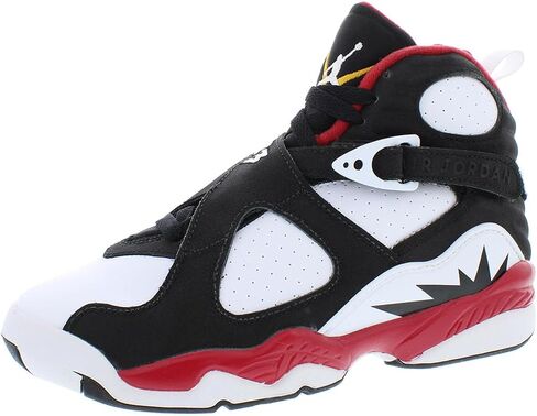 Jordan Youth Air 8 Winterized GS Black - Black/Gunsmoke -Metallic Silver - Size 6y in Saudi Arabia