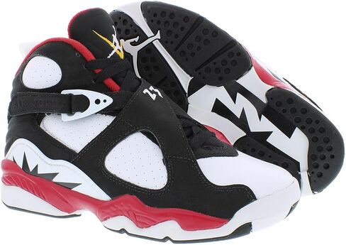 Jordan Youth Air 8 Winterized GS Black - Black/Gunsmoke -Metallic Silver - Size 6y in Saudi Arabia