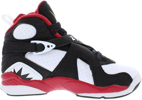 Jordan Youth Air 8 Winterized GS Black - Black/Gunsmoke -Metallic Silver - Size 6y in Saudi Arabia