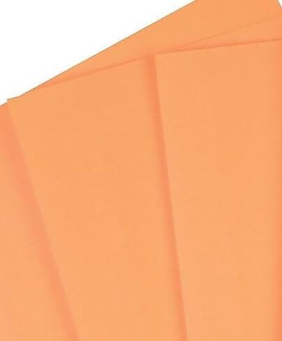 Staples 490881 ورق ملون ساطع، 8 1/2 بوصة × 11 بوصة برتقالي، 500/ريم in Kuwait