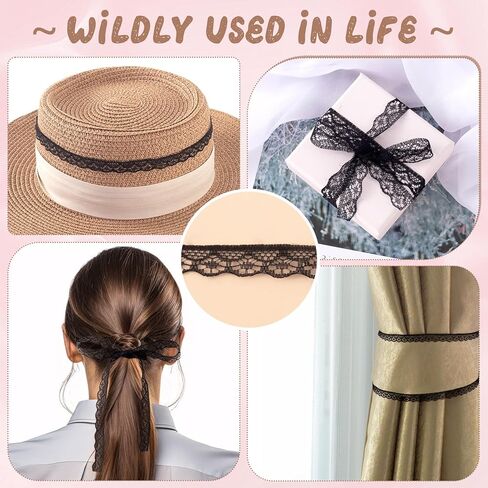 2 Yards Daisy Lace Trim Ribbon, Flower Embroidered Ribbon Roll for Bridal, Daisy Trim Sewing Accessories for Bouquet Packaging Wrapping Wedding Decorations DIY Crafts- White in Kuwait