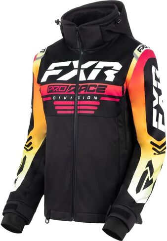 FXR Womens RRX Snowmobile Jacket Omni -Stretch Dry/Flex Fuchsia/Black - 8 in Kuwait